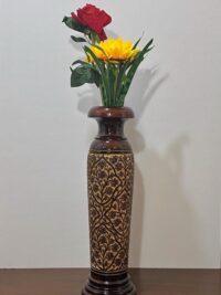 Handcrafted Wooden Flower Pot