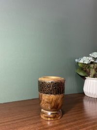 Wooden Incense Burner 8 cm (w) x 11 cm (h)
