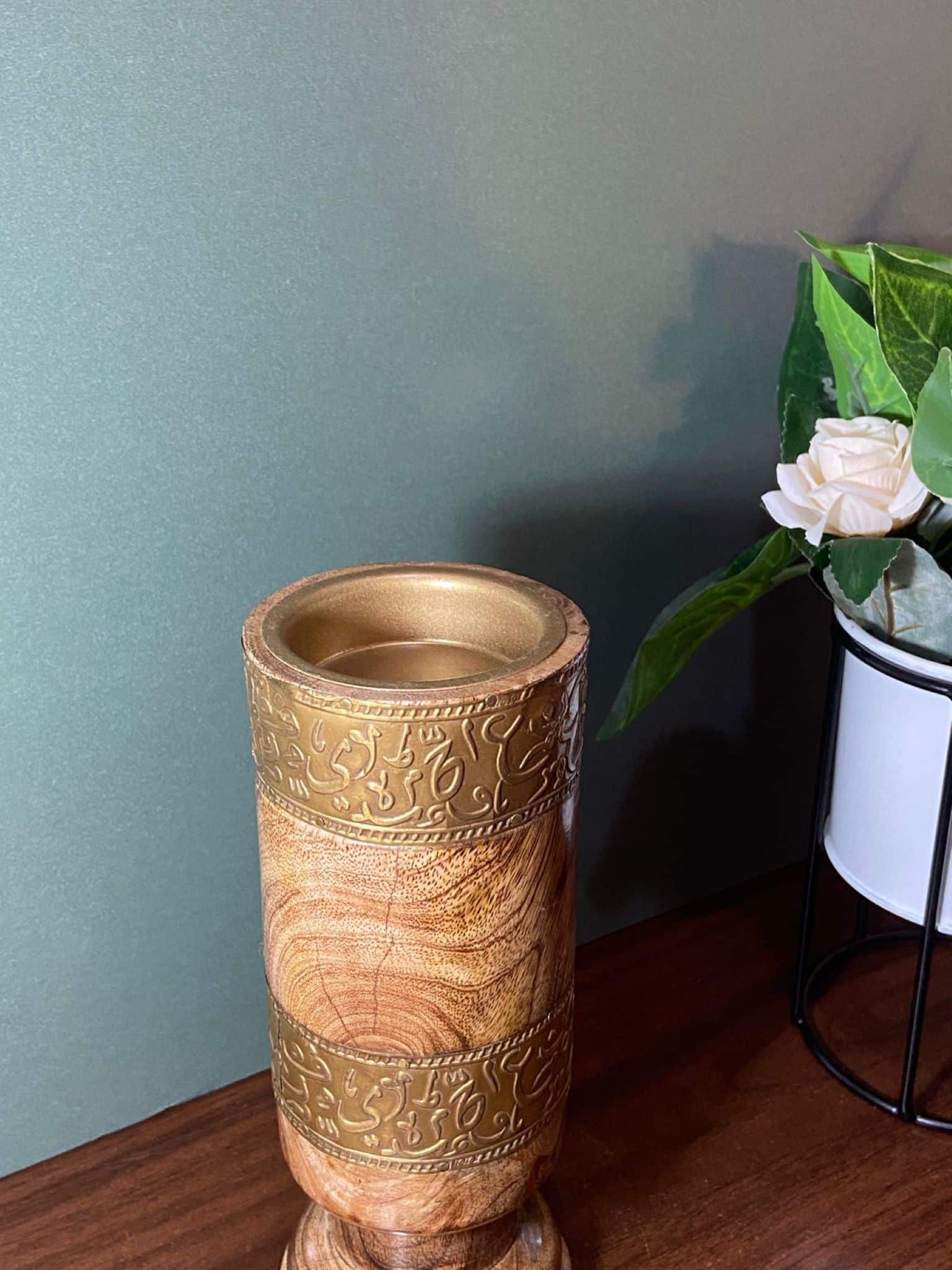 Handcrafted Wooden Incense Burner - Image 2