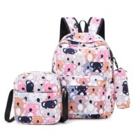 Cute School bag set for Kids | Light Weight | Water Proof | HSB006