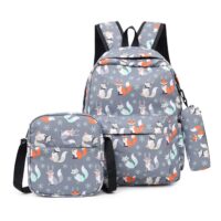 Cute School bag set for Kids | Light Weight | Water Proof | HSB007