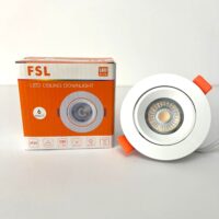 FSL 6 W  Dimmable LED  Down Light | Inbuild Transformer | Slim Fit | HEL007